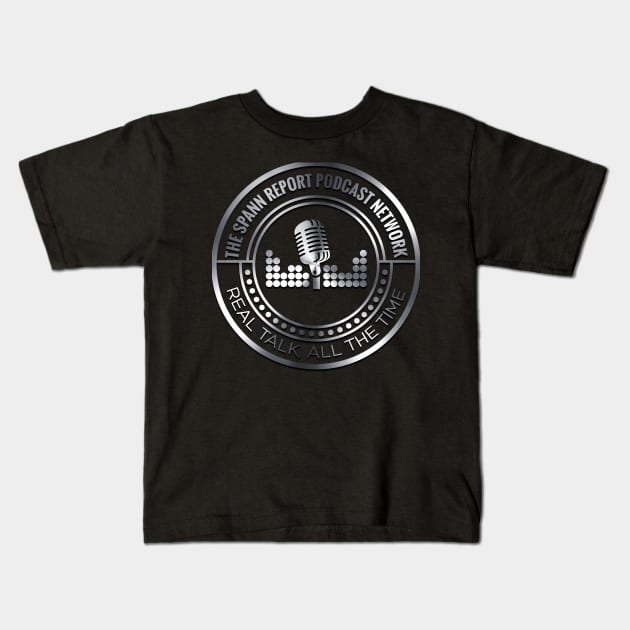 The Spann Report Podcast Network Kids T-Shirt by TheSpannReportPodcastNetwork